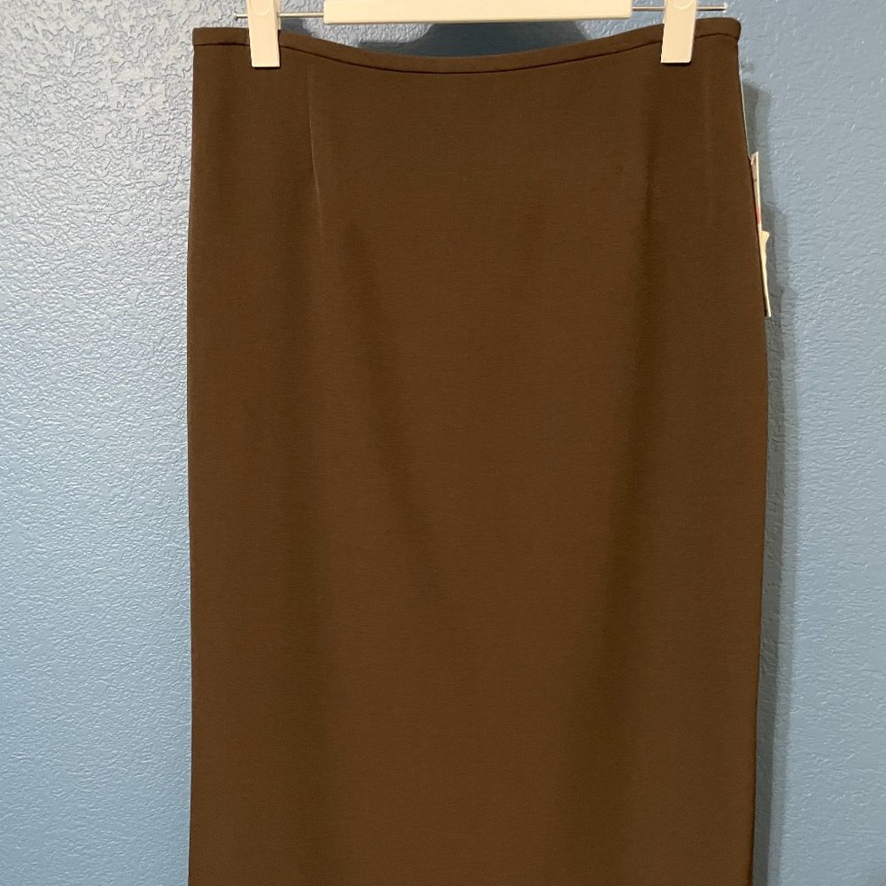 NEW Chocolate Brown Preston and York Pencil Skirt